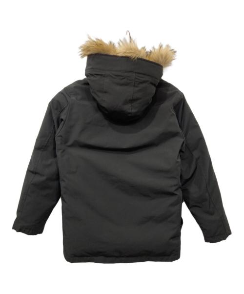 DANTON（ダントン）DANTON (ダントン) FAKE FUR HOODED DOWN JACKET/フェイク　ファー　フーデッド　ダウン　ジャケット ブラック サイズ:Ｓの古着・服飾アイテム
