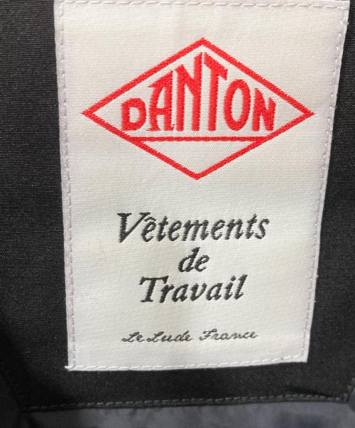 DANTON（ダントン）DANTON (ダントン) FAKE FUR HOODED DOWN JACKET/フェイク　ファー　フーデッド　ダウン　ジャケット ブラック サイズ:Ｓの古着・服飾アイテム