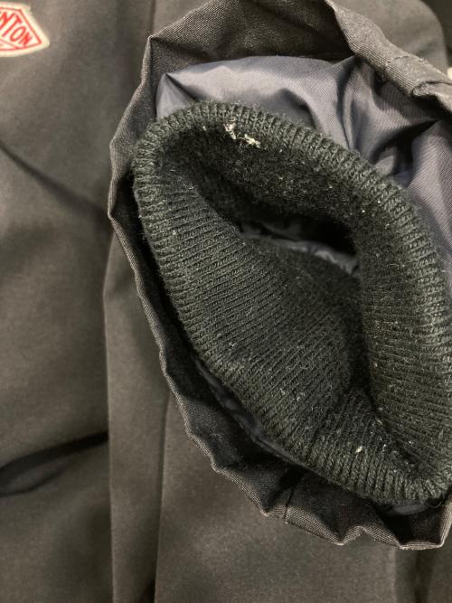 DANTON（ダントン）DANTON (ダントン) FAKE FUR HOODED DOWN JACKET/フェイク　ファー　フーデッド　ダウン　ジャケット ブラック サイズ:Ｓの古着・服飾アイテム