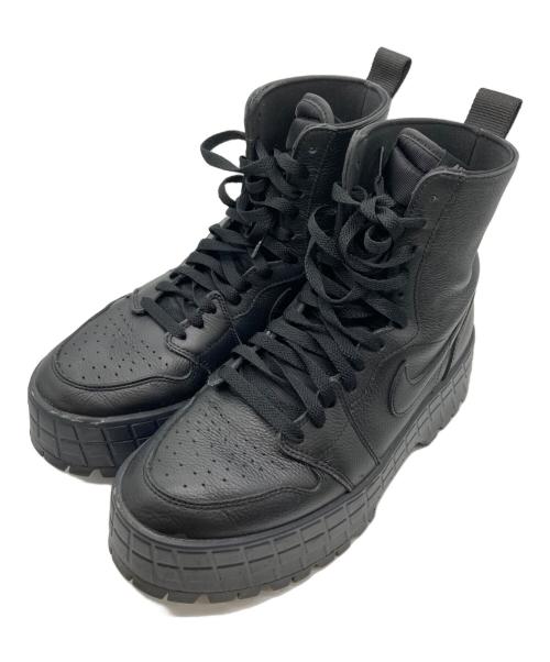 NIKE（ナイキ）NIKE (ナイキ) エア ジョーダン 1 ブルックリン/  AIR JORDAN 1 BROOKLYN ブラック サイズ:27.5cm/US10.5/UK8/EUR42.5/BR40.5の古着・服飾アイテム