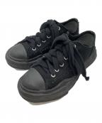 Maison MIHARA YASUHIROメゾン ミハラ ヤスヒロ）の古着「Peterson OG Sole CANVAS Low-Top Sneaker /ピーターソン OG ソール キャンバス ロートップ スニーカー」｜ブラック