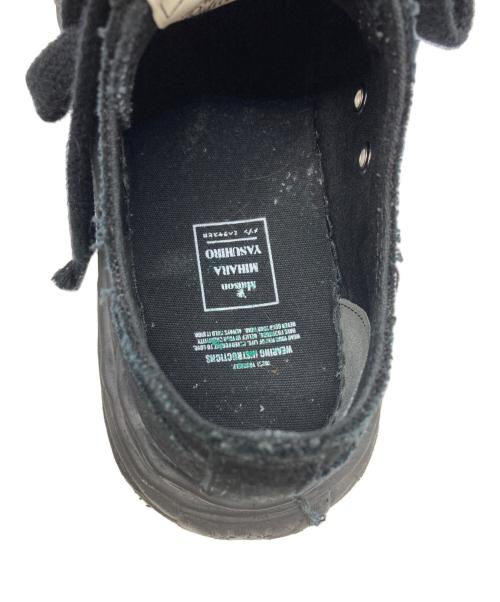 Maison MIHARA YASUHIRO（メゾン ミハラ ヤスヒロ）Maison MIHARA YASUHIRO Peterson OG Sole CANVAS Low-Top Sneaker /ピーターソン OG ソール キャンバス ロートップ スニーカー ブラック サイズ:41の古着・服飾アイテム