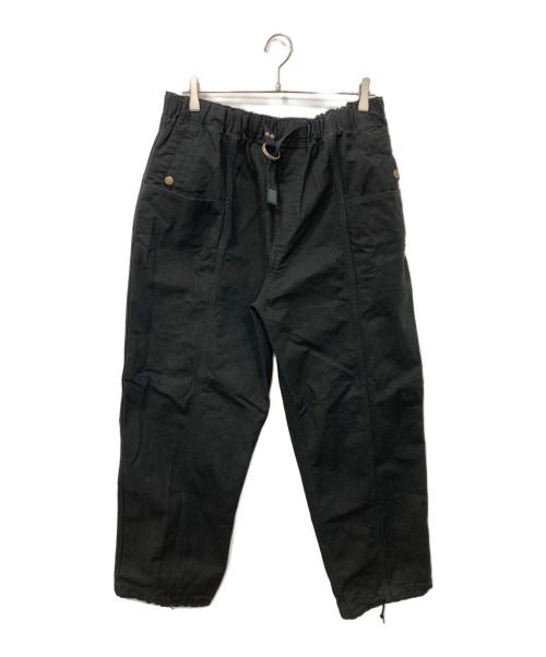 South2 West8（サウスツー ウエストエイト）South2 West8 (サウスツー ウエストエイト) Belted C.S. Pant  11.5oz Cotton Canvas/ベルテッド　シーエス　パンツ　11　オンス　コットン　キャンバス ブラック サイズ:Ｌの古着・服飾アイテム
