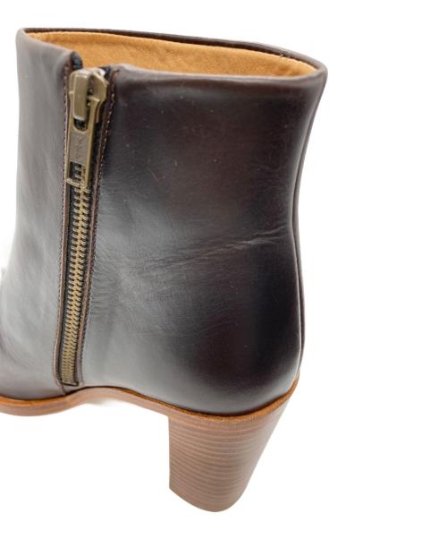 A.P.C.（アーペーセー）A.P.C. (アーペーセー) ショートブーツ ブラウン サイズ:36の古着・服飾アイテム