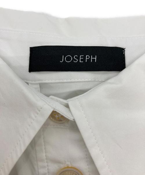 JOSEPH（ジョゼフ）JOSEPH (ジョゼフ) ポプリン シャツドレス ホワイト サイズ:36の古着・服飾アイテム