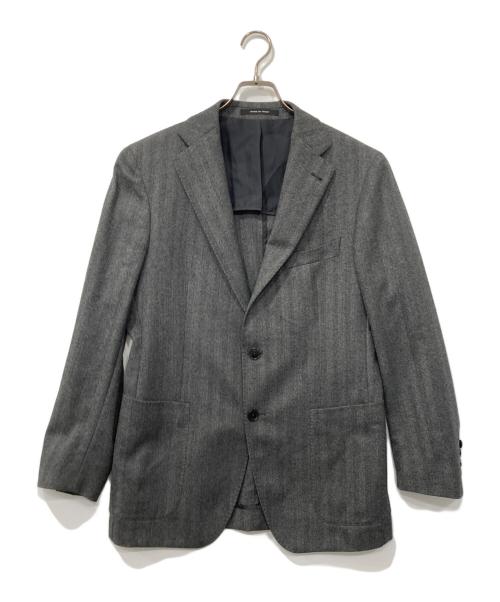 TAGLIATORE（タリアトーレ）TAGLIATORE (タリアトーレ) ウールテーラードジャケット グレー サイズ:50の古着・服飾アイテム