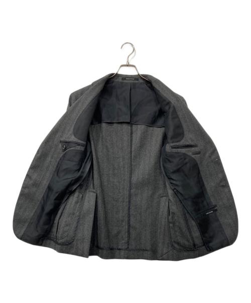 TAGLIATORE（タリアトーレ）TAGLIATORE (タリアトーレ) ウールテーラードジャケット グレー サイズ:50の古着・服飾アイテム