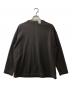 N.HOOLYWOOD (エヌ ハリウッド) CREW NECK LONG SLEEVE ロングスリーブカットソー ブラウン サイズ:40：4500円