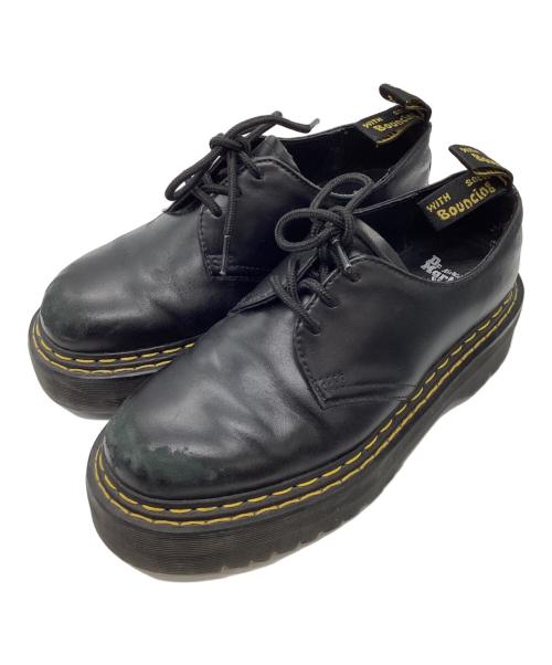 Dr.Martens（ドクターマーチン）Dr.Martens (ドクターマーチン) 1461 QUAD 3 ホール シューズ ブラック サイズ:UK5/US7/EU38の古着・服飾アイテム