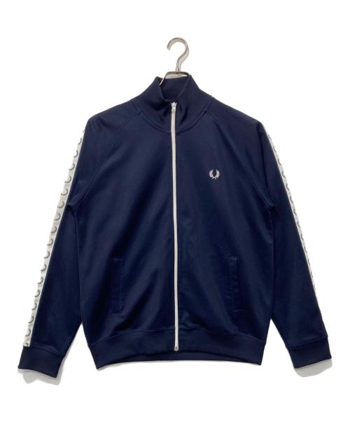 FRED PERRY（フレッドペリー）FRED PERRY (フレッドペリー) Taped Track Jacket ネイビー サイズ:Lの古着・服飾アイテム