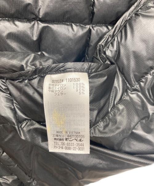 mont-bell（モンベル）mont-bell (モンベル) プラズマ1000 ダウン ベスト ブラック サイズ:Lの古着・服飾アイテム