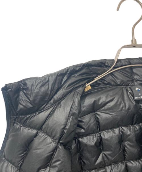 mont-bell（モンベル）mont-bell (モンベル) プラズマ1000 ダウン ベスト ブラック サイズ:Lの古着・服飾アイテム