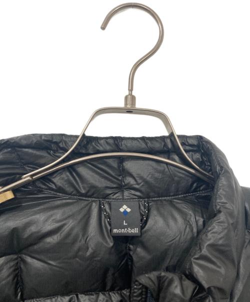 mont-bell（モンベル）mont-bell (モンベル) プラズマ1000 ダウン ベスト ブラック サイズ:Lの古着・服飾アイテム