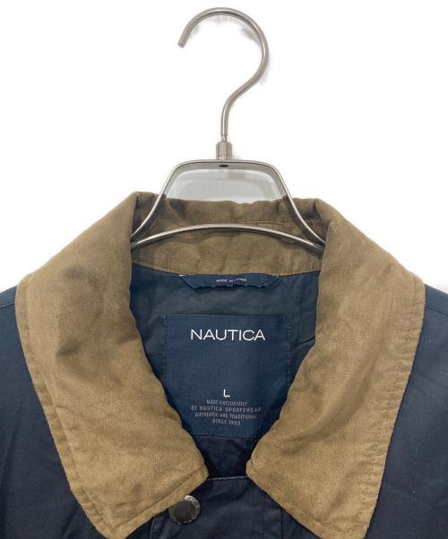 NAUTICA（ノーティカ）NAUTICA (ノーティカ) ハンティングジャケット ネイビー サイズ:Lの古着・服飾アイテム