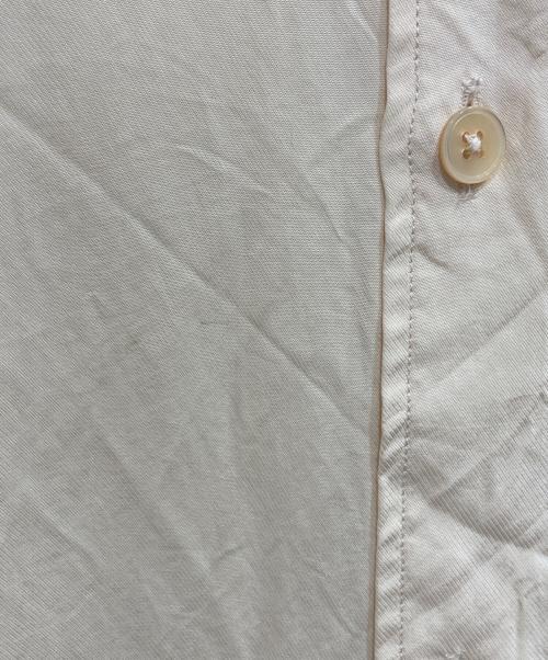 H BEAUTY&YOUTH（エイチ ビューティー&ユース）H BEAUTY&YOUTH (エイチ ビューティー&ユース) WASHED RAYON SQUARE CUT REGULAR SHIRT/ウォッシュド レーヨン スクエアカット レギュラーシャツ アイボリー サイズ:Sの古着・服飾アイテム