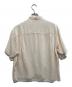 H BEAUTY&YOUTH (エイチ ビューティー&ユース) WASHED RAYON SQUARE CUT REGULAR SHIRT/ウォッシュド レーヨン スクエアカット レギュラーシャツ アイボリー サイズ:S：5000円