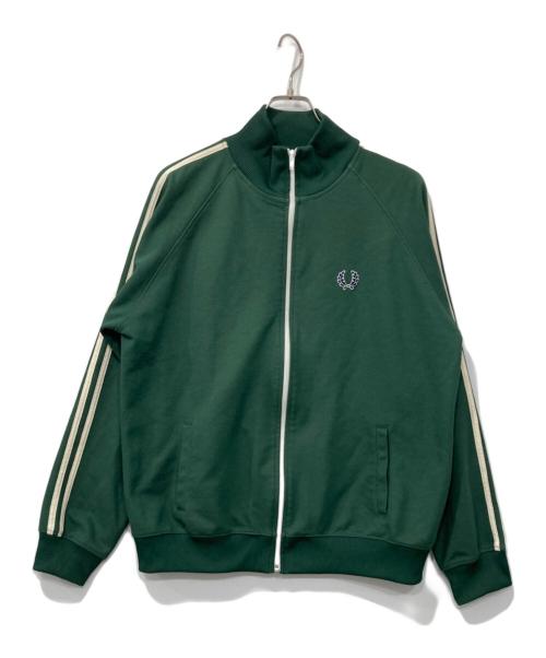FRED PERRY（フレッドペリー）FRED PERRY (フレッドペリー) ツインテープトラックジャケットトラックジャケット グリーン サイズ:XLの古着・服飾アイテム