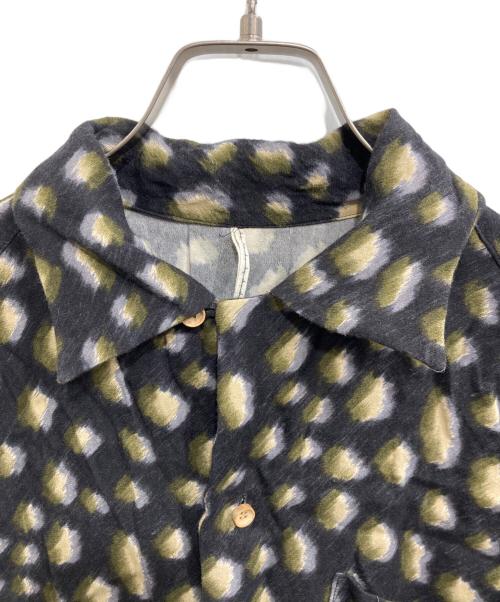 m's braque（エムズブラック）m's braque (エムズブラック) アロハシャツ ブラック サイズ:38の古着・服飾アイテム