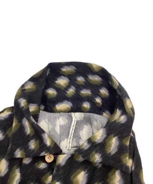 m's braque（エムズブラック）m's braque (エムズブラック) アロハシャツ ブラック サイズ:38の古着・服飾アイテム