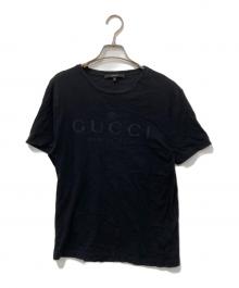 GUCCI（グッチ）の古着「ロゴTシャツ」｜ブラック