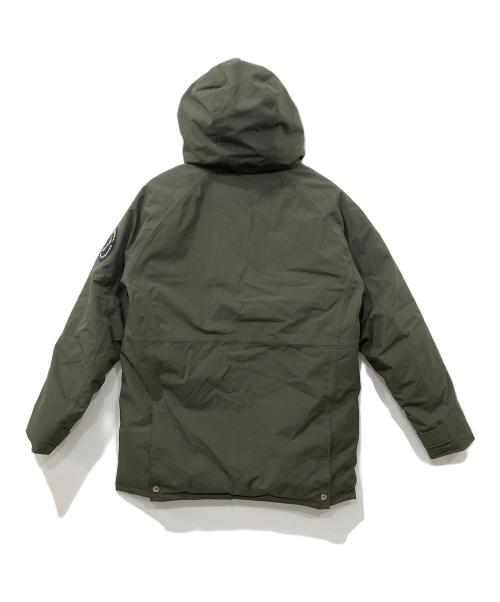 Canterbury（カンタベリー）Canterbury (カンタベリー) インバーカーギルダウンミドルコート グリーン サイズ:Mの古着・服飾アイテム