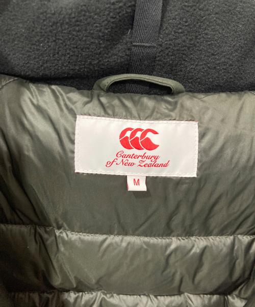 Canterbury（カンタベリー）Canterbury (カンタベリー) インバーカーギルダウンミドルコート グリーン サイズ:Mの古着・服飾アイテム