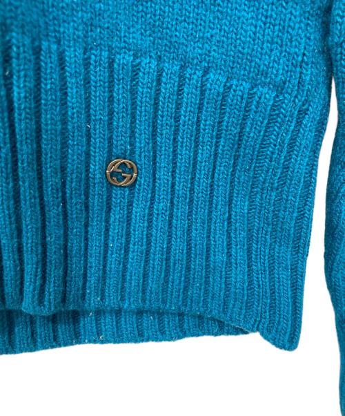 GUCCI（グッチ）GUCCI (グッチ) ウールニット グリーン サイズ:Sの古着・服飾アイテム