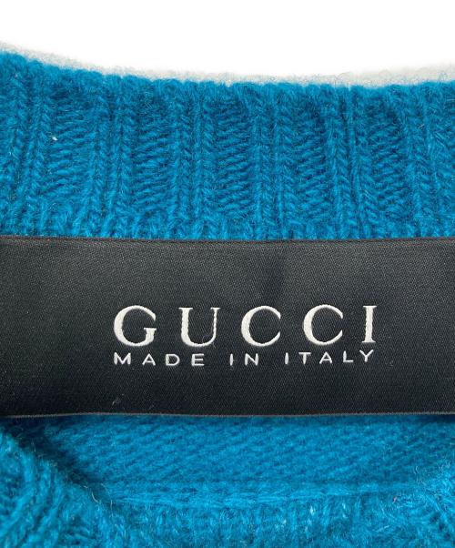 GUCCI（グッチ）GUCCI (グッチ) ウールニット グリーン サイズ:Sの古着・服飾アイテム