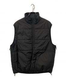 DAIWA PIER39（ダイワ ピア39）の古着「TECH REVERSIBLE PULLOVER PUFF VEST/テックリバーシブルプルオーバーパフベスト」｜ブラック