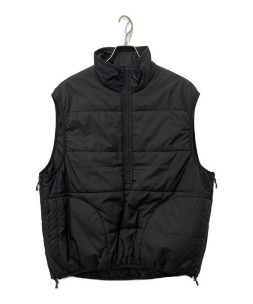 DAIWA PIER39（ダイワ ピア39）DAIWA PIER39 (ダイワ ピア39) TECH REVERSIBLE PULLOVER PUFF VEST/テックリバーシブルプルオーバーパフベスト ブラック サイズ:Ｓの古着・服飾アイテム