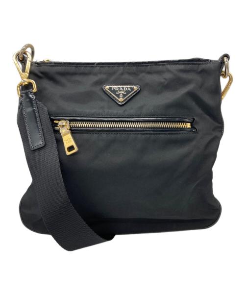 PRADA（プラダ）PRADA (プラダ) ショルダーバッグ ブラックの古着・服飾アイテム