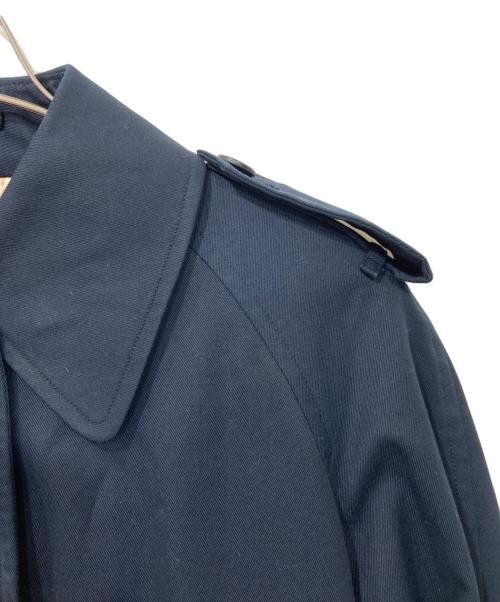 Burberry's（バーバリーズ）Burberry's (バーバリーズ) 裏ノバチェックトレンチコート ネイビー サイズ:Ｍの古着・服飾アイテム