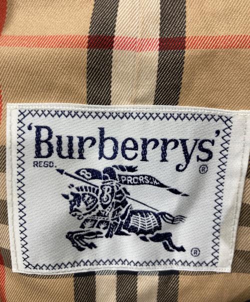 Burberry's（バーバリーズ）Burberry's (バーバリーズ) 裏ノバチェックトレンチコート ネイビー サイズ:Ｍの古着・服飾アイテム