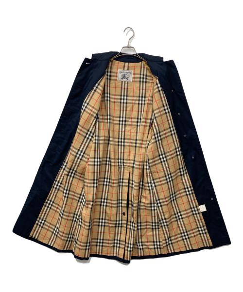 Burberry's（バーバリーズ）Burberry's (バーバリーズ) 裏ノバチェックトレンチコート ネイビー サイズ:Ｍの古着・服飾アイテム