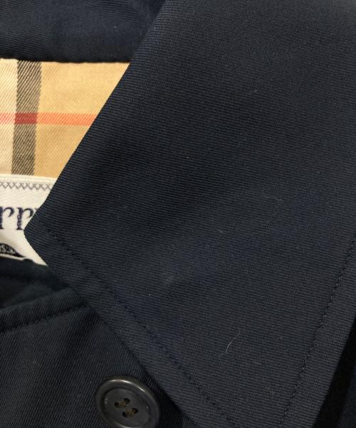 Burberry's（バーバリーズ）Burberry's (バーバリーズ) 裏ノバチェックトレンチコート ネイビー サイズ:Ｍの古着・服飾アイテム