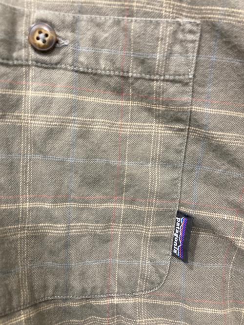 Patagonia（パタゴニア）Patagonia (パタゴニア) チェックシャツ グリーン サイズ:XLの古着・服飾アイテム