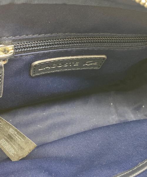 LACOSTE（ラコステ）LACOSTE (ラコステ) クラシック ショルダーバッグ ブラックの古着・服飾アイテム