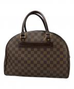 LOUIS VUITTONルイ ヴィトン）の古着「ノリータ ボストンバッグ/ダミエ」｜ブラウン