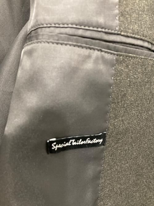 MAISON SPECIAL（メゾンスペシャル）MAISON SPECIAL (メゾンスペシャル) ラナテックストレッチプライムオーバーダブルジャケット グレー サイズ:02の古着・服飾アイテム