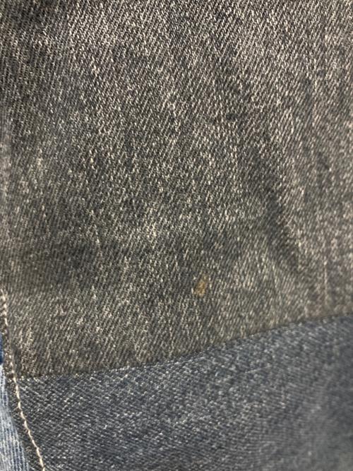 MAISON SPECIAL（メゾンスペシャル）MAISON SPECIAL (メゾンスペシャル) Sustainable Remake Heme Design Wide Denim/サステイナブルリメイクヘムデザインワイドデニム インディゴ サイズ:01の古着・服飾アイテム