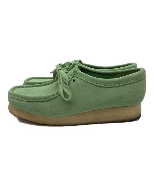 CLARKS ORIGINALS（クラークス オリジナルズ）CLARKS ORIGINALS (クラークス オリジナルズ) Wallabee Pine Green パイングリーン サイズ:US8/UK5.5/EU39の古着・服飾アイテム