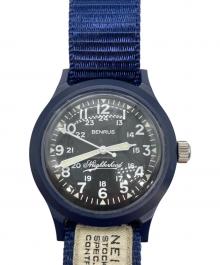 NEIGHBORHOOD×BENRUS（ネイバーフッド×ベンラス）の古着「リストウォッチ」｜ネイビー