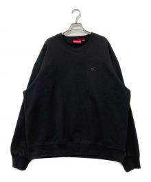 SUPREME（シュプリーム）の古着「Small Box Crewneck/スモールボックスクルーネック スウェット」｜ブラック