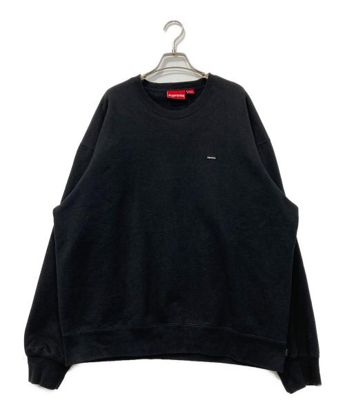 SUPREME（シュプリーム）SUPREME (シュプリーム) Small Box Crewneck/スモールボックスクルーネック スウェット ブラック サイズ:XLの古着・服飾アイテム