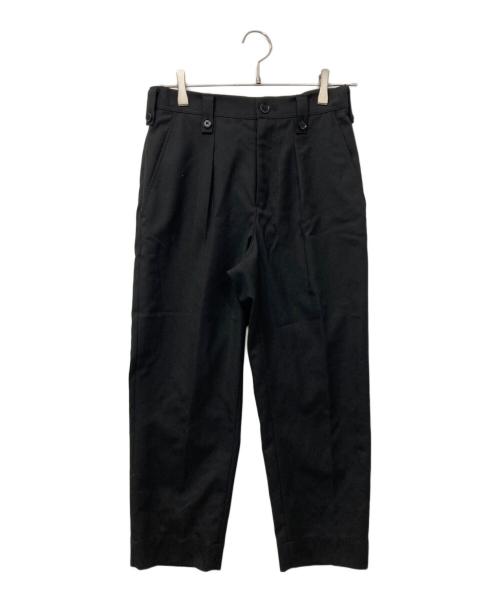 GROUND Y（グラウンドワイ）GROUND Y (グラウンドワイ) Tuck Pants Wiith Skirt ブラック サイズ:1の古着・服飾アイテム
