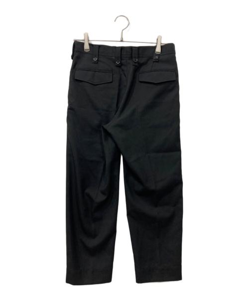 GROUND Y（グラウンドワイ）GROUND Y (グラウンドワイ) Tuck Pants Wiith Skirt ブラック サイズ:1の古着・服飾アイテム