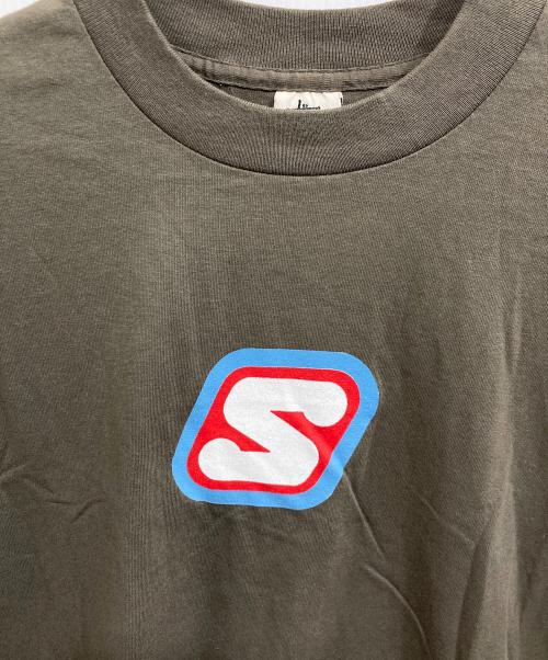 stussy（ステューシー）stussy (ステューシー) プリントTシャツ グリーン サイズ:XLの古着・服飾アイテム