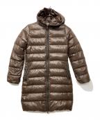 DUVETICAデュベティカ）の古着「ACEQUATTRO ロングダウンジャケット」｜ブラウン