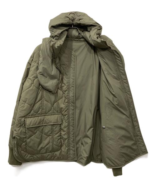 CALUX（キャラクス）CALUX (キャラクス) DEUXIEME CLASSE (ドゥーズィエム クラス) QUILTED リバーシブル中綿ジャケット グリーン サイズ:Fの古着・服飾アイテム