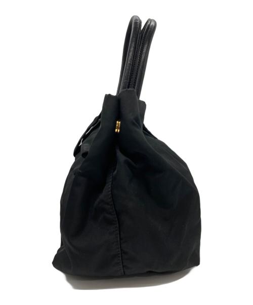 PRADA（プラダ）PRADA (プラダ) リボンナイロントートバッグ ブラック サイズ:-の古着・服飾アイテム
